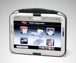 Диагностика Delphi DS350 c трансформируемым ПК