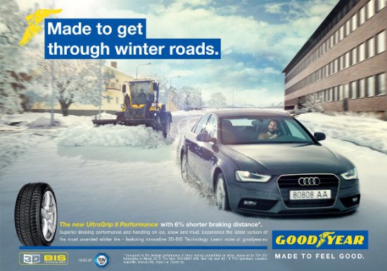 Новая рекламная компания Goodyear - "Cделано в удовольствие! "