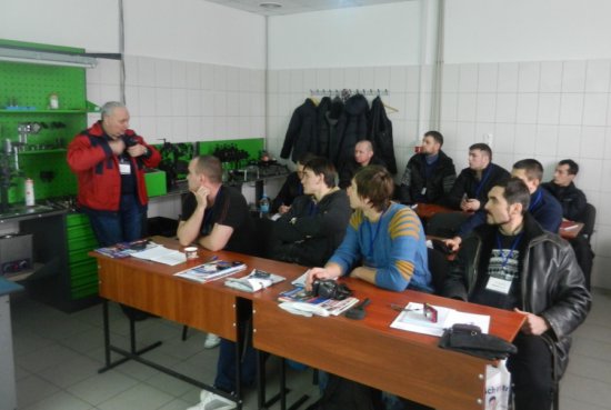 Обучение по системам COMMON RAIL в сервисном центре АВТОДИЗЕЛЬ