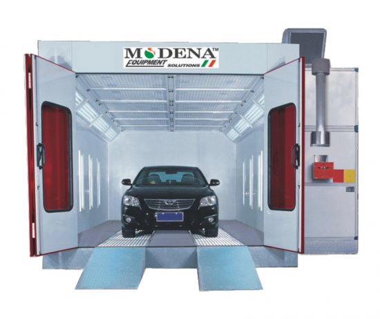 Покрасочные камеры MODENA - практичный инструмент для кузовного автосервиса