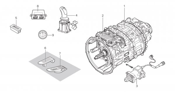 ZF-AS Tronic. Коробка с загадками