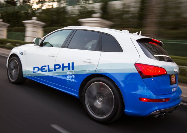 Delphi представила усовершенствованный беспилотный автомобиль