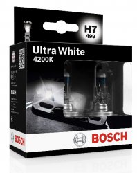 Галогенні лампи Bosch Ultra White для зовнішнього освітлення