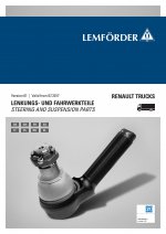 ZF Services издал новый каталог LEMFÖRDER: «Компоненты рулевого управления и подвески Renault Trucks»