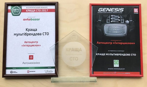 Автоцентр «Інтерциклон» мережі Бош Авто Сервіс – «Найкраща мультибрендова СТО 2017» в Україні Автоцентр «Інтерциклон» мережі Бош Авто Сервіс – «Найкраща мультибрендова СТО 2017» в Україні