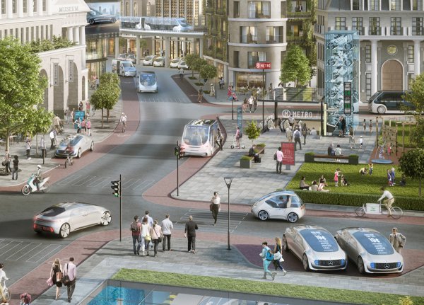 Автономное вождение в городах: компании Bosch и Daimler выбирают платформу искусственного интеллекта Nvidia