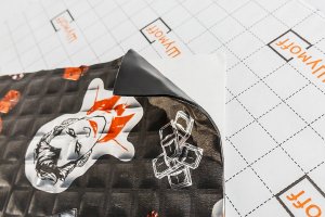 Торговая сеть «Жираф» представляет новый вибропоглотитель от компании «Шумoff»