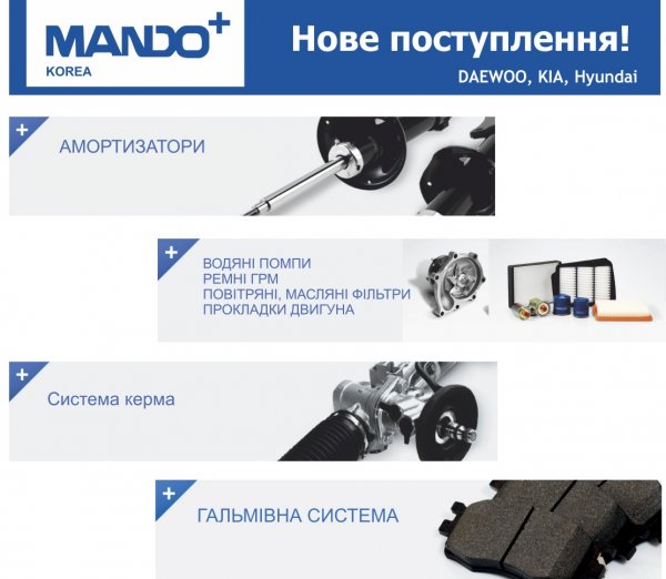 DS-Autodistribution розвиває нові напрямки разом з Mando+