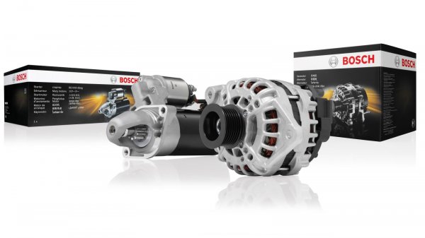 Bosch розширює асортимент стартерів і генераторів для СТО