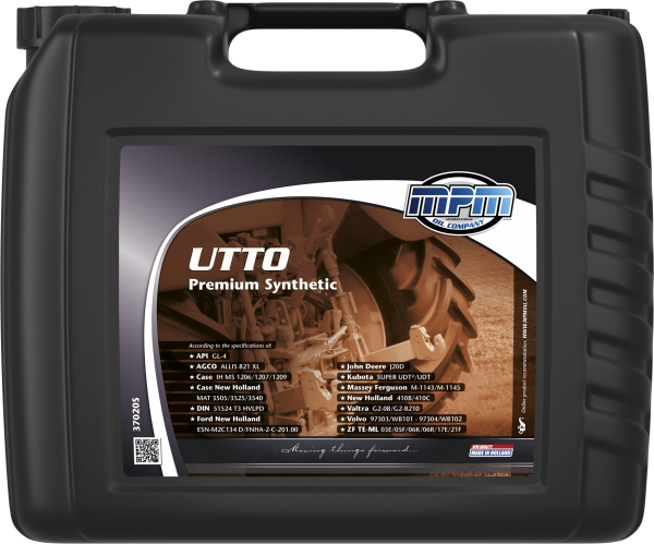 MPM представляє нову оливу UTTO GL-4 Premium Synthetic для Volvo, Case, Kubota, Ford, New Holland, Valtra.